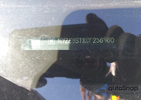 2016 Chevrolet Malibu 1Lt from USA, damaged, VIN 1G1ZE5ST8GF236960